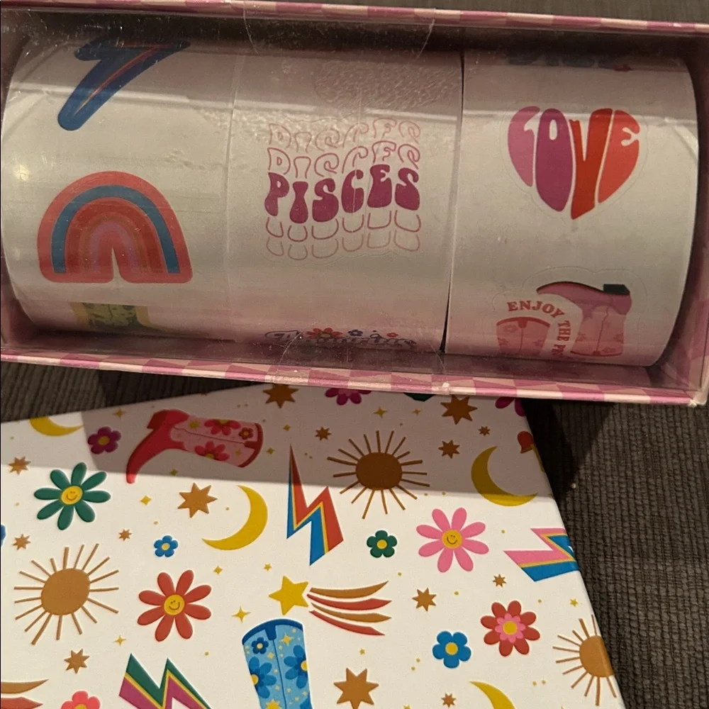 Cowgirl Diary Bundle NEW - Guided Journal & 900 Stickers (3 Rolls)